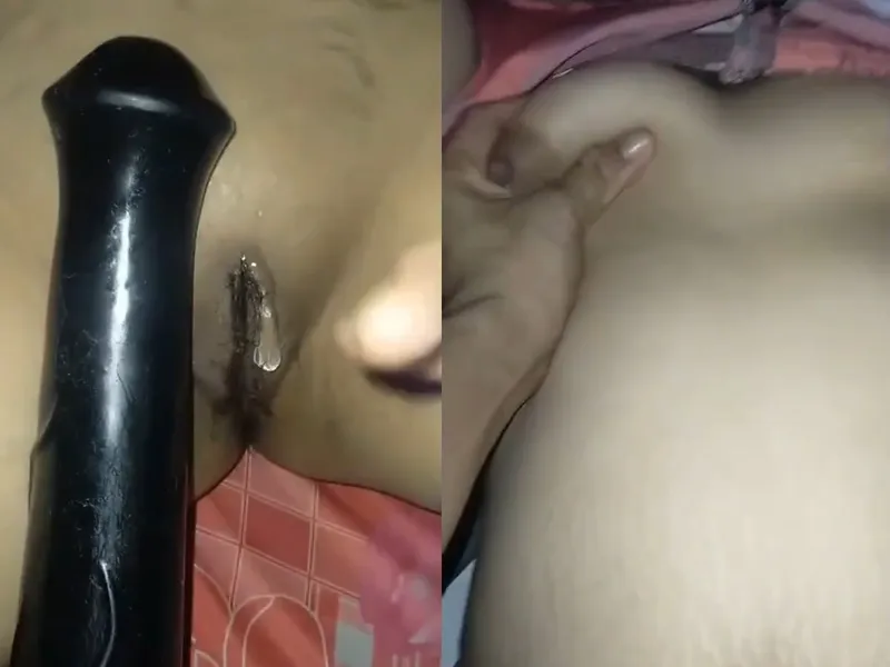 Em ghệ xinh tươi vú đẹp bím múp móc lồn bằng sextoy cực sướng
